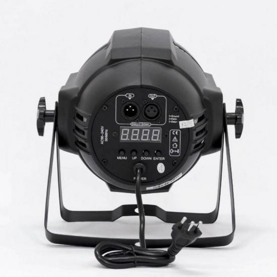 Aparelho de Iluminação 3W 54 LEDs Bivolt PROPAR RGBW Preto PLS por 0,00 à vista no boleto/pix ou parcele em até 1x sem juros. Compre na loja Mundomax!