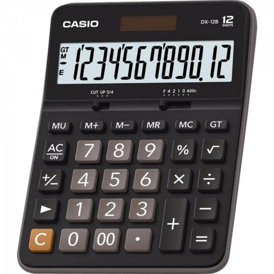 Calculadora de Mesa Casio DX-12B 12 Dígitos Preta (60409)