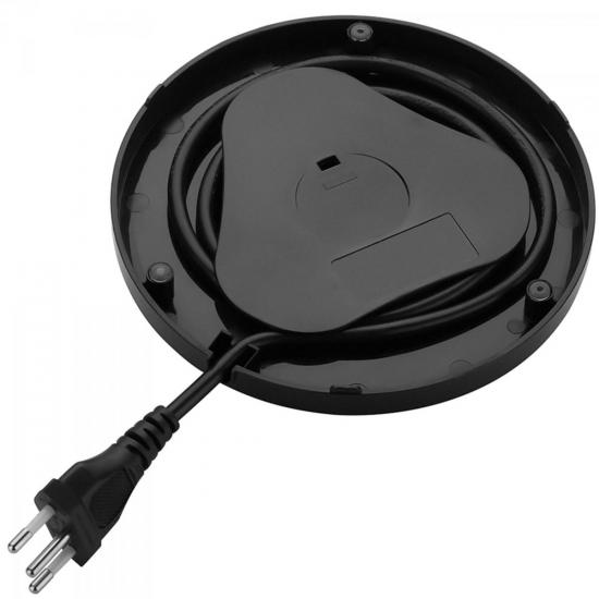 Chaleira Elétrica Smart Thermo 1,7L 110V CEL360 Preto CADENCE por 0,00 à vista no boleto/pix ou parcele em até 1x sem juros. Compre na loja Mundomax!