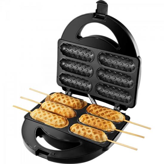 Crepeira Doce Gula 110V CRP300 Preta CADENCE por 0,00 à vista no boleto/pix ou parcele em até 1x sem juros. Compre na loja Mundomax!