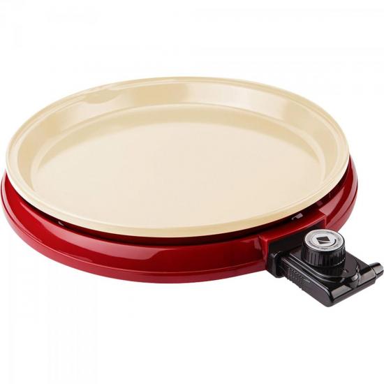 Grill Ceramic Pan 220V GRL350 Vermelho CADENCE por 0,00 à vista no boleto/pix ou parcele em até 1x sem juros. Compre na loja Mundomax!