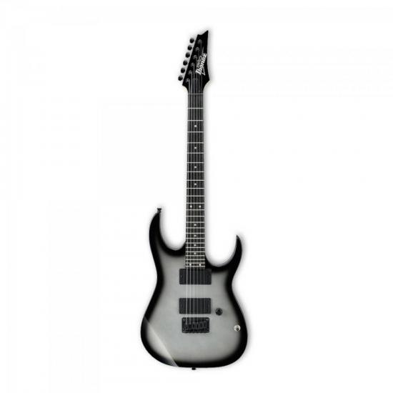Guitarra IBANEZ Strato 2H GRG121EX Metalic Silver Sunburst por 0,00 à vista no boleto/pix ou parcele em até 1x sem juros. Compre na loja Mundomax!