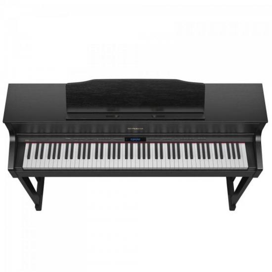 Piano Digital ROLAND HP-605 Contemporary Black por 0,00 à vista no boleto/pix ou parcele em até 1x sem juros. Compre na loja Mundomax!
