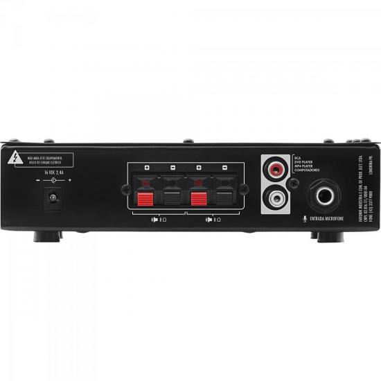 Kit Som Ambiente 200W Musical AMBIENCE 2000 Preto HAYONIK por 657,99 à vista no boleto/pix ou parcele em até 10x sem juros. Compre na loja Mundomax!