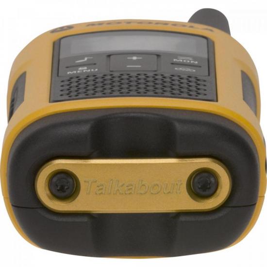 Rádio Comunicador Talkabout 35km T400BR Amarelo MOTOROLA por 599,99 à vista no boleto/pix ou parcele em até 10x sem juros. Compre na loja Mundomax!