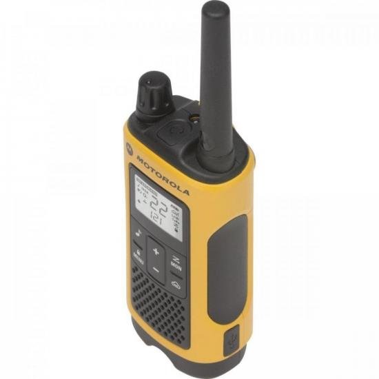 Rádio Comunicador Talkabout 35km T400BR Amarelo MOTOROLA por 599,99 à vista no boleto/pix ou parcele em até 10x sem juros. Compre na loja Mundomax!