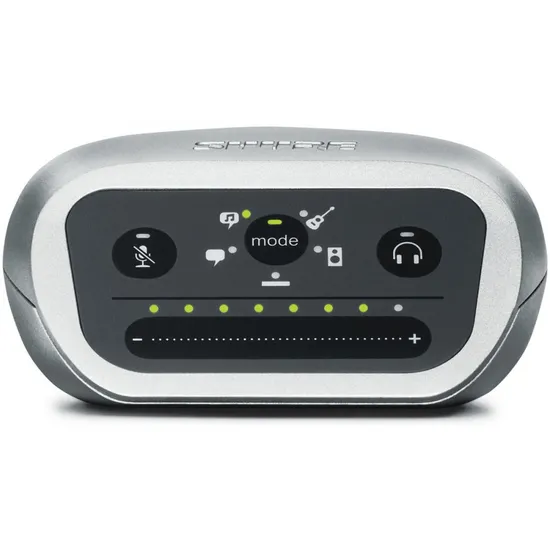 Interface Digital Para Áudio MVI Preto/Prata SHURE (60490)