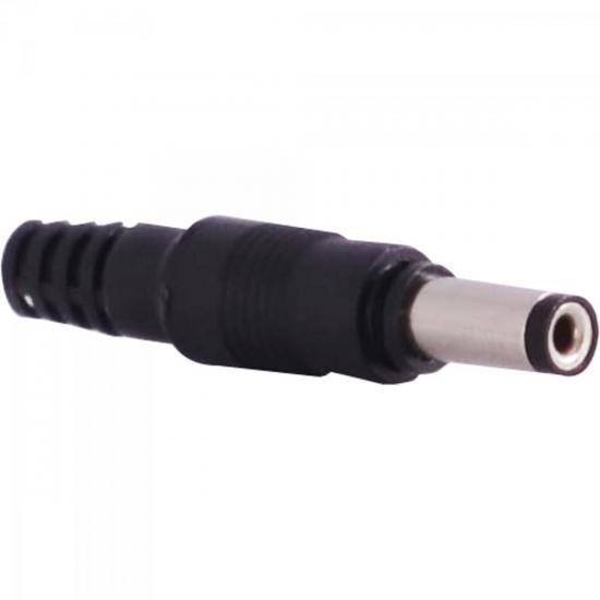 Plug P4 Tradicional 2,2/5,5mm Pressão Preto GENÉRICO por 0,00 à vista no boleto/pix ou parcele em até 1x sem juros. Compre na loja Mundomax!