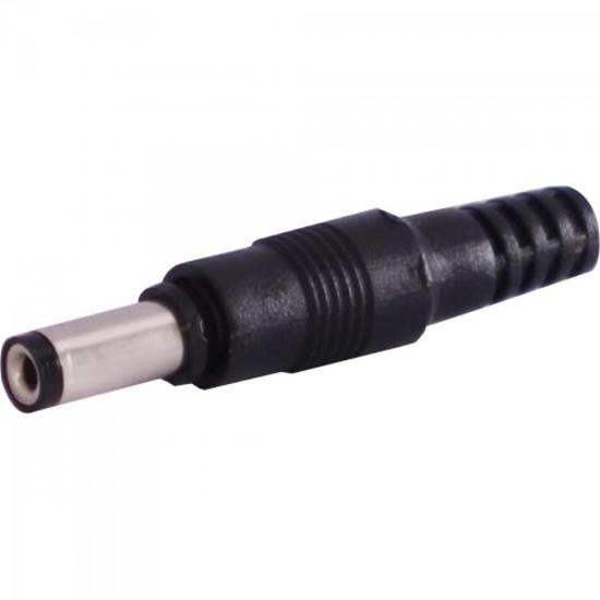 Plug P4 Tradicional 2,2/5,5mm Pressão Preto GENÉRICO por 0,00 à vista no boleto/pix ou parcele em até 1x sem juros. Compre na loja Mundomax!