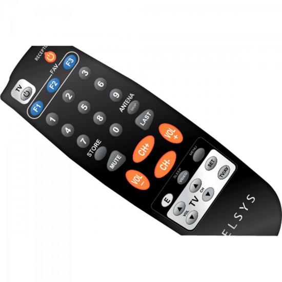 Receptor de TV Analógico PETIT ETRS39 Preto ELSYS por 0,00 à vista no boleto/pix ou parcele em até 1x sem juros. Compre na loja Mundomax!