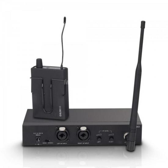 Sistema de Monitoramento sem Fio IN EAR MEI 100 G2 Preto LD SYSTEMS por 0,00 à vista no boleto/pix ou parcele em até 1x sem juros. Compre na loja Mundomax!