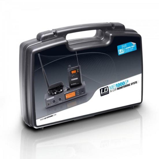 Sistema de Monitoramento sem Fio IN EAR MEI 1000 G2 Preto LD SYSTEMS por 3.296,90 à vista no boleto/pix ou parcele em até 12x sem juros. Compre na loja Mundomax!