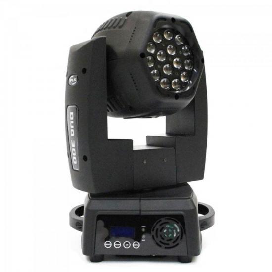 Aparelho de Iluminação 220V MOVING HEAD DUO300 FREE Prata PLS (60543)