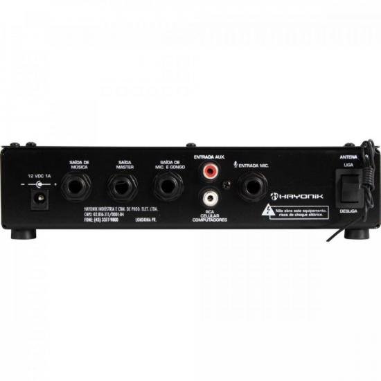 Módulo Pré-Amplificador Hayonik 2000BT MP3 c/ Gongo/FM/USB/Bluetooth por 278,00 à vista no boleto/pix ou parcele em até 10x sem juros. Compre na loja Mundomax!