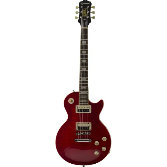 Guitarra EPIPHONE Les Paul STANDARD SLASH Rosso Corsa por 0,00 à vista no boleto/pix ou parcele em até 1x sem juros. Compre na loja Mundomax!