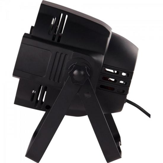 Refletor 54 LEDs RGBW 3W BETOPPER Preto ALLTECHPRO por 0,00 à vista no boleto/pix ou parcele em até 1x sem juros. Compre na loja Mundomax!