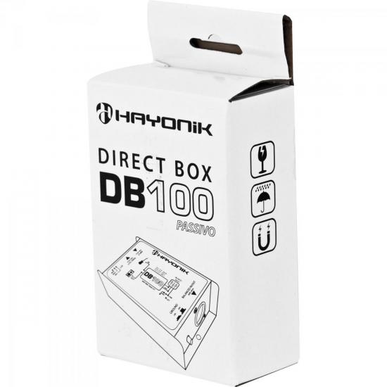 Direct Box Passivo DB100 Preto HAYONIK por 120,90 à vista no boleto/pix ou parcele em até 4x sem juros. Compre na loja Mundomax!