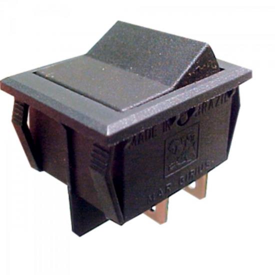 Chave Tecla Liga/Desliga 3A/250V com 2 Terminais MARGIRIUS por 0,00 à vista no boleto/pix ou parcele em até 1x sem juros. Compre na loja Mundomax!