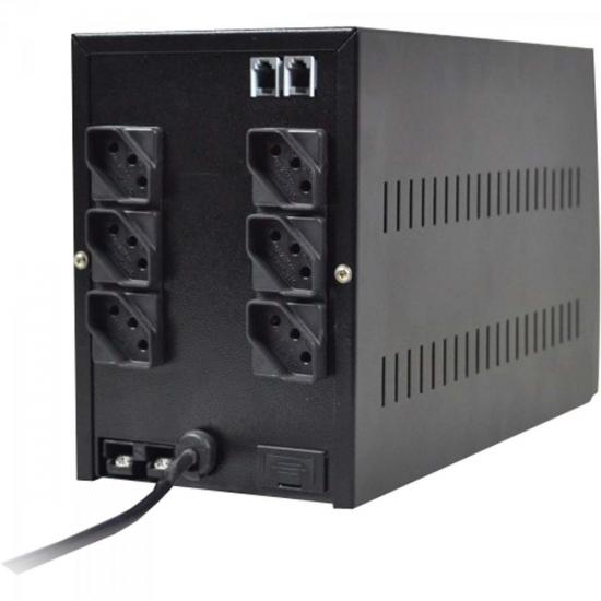 Nobreak 1200VA UPS COMPACT PRO Bivolt Preto TS SHARA por 0,00 à vista no boleto/pix ou parcele em até 1x sem juros. Compre na loja Mundomax!