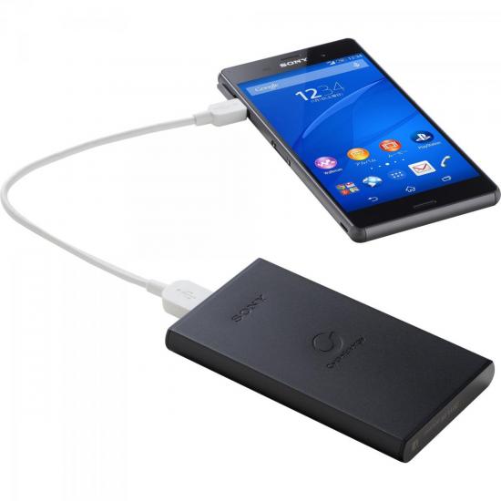 Carregador Portátil USB 5000mAh CP-S5 Preto SONY por 0,00 à vista no boleto/pix ou parcele em até 1x sem juros. Compre na loja Mundomax!