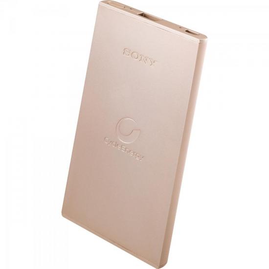 Carregador Portátil USB 5000mAh CP-F5BC Dourado SONY por 0,00 à vista no boleto/pix ou parcele em até 1x sem juros. Compre na loja Mundomax!