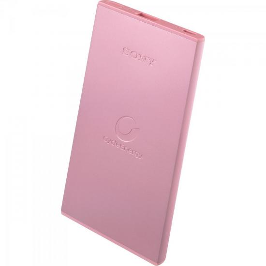 Carregador Portátil USB 5000mAh CP-F5BC Rosa SONY por 0,00 à vista no boleto/pix ou parcele em até 1x sem juros. Compre na loja Mundomax!