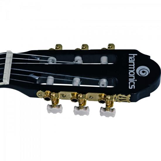 Violão Harmonics GC-10 Acústico Nylon Preto por 376,24 à vista no boleto/pix ou parcele em até 10x sem juros. Compre na loja Harmonics!