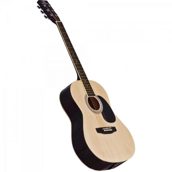 Violão Harmonics GS-11 Acústico Aço Natural por 516,00 à vista no boleto/pix ou parcele em até 10x sem juros. Compre na loja Mundomax!