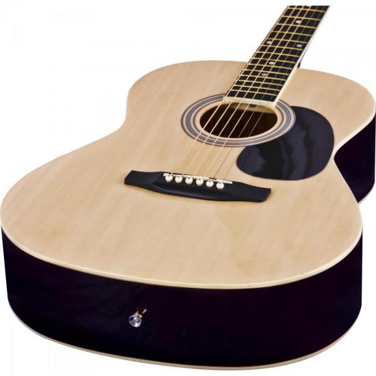Violão Harmonics GS-11 Acústico Aço Natural por 516,00 à vista no boleto/pix ou parcele em até 10x sem juros. Compre na loja Mundomax!