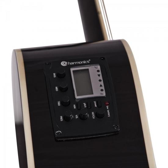 Violão Harmonics GE-21 Eletroacústico Aço Sunburst por 539,00 à vista no boleto/pix ou parcele em até 10x sem juros. Compre na loja Mundomax!