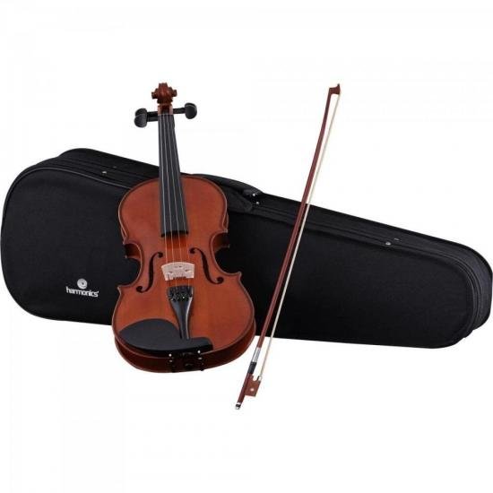 Violino Harmonics VA-10 4/4 Natural por 558,99 à vista no boleto/pix ou parcele em até 10x sem juros. Compre na loja Mundomax!