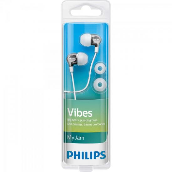 Fone de Ouvido Intra-Auricular SHE3700WT/00 Branco PHILIPS por 0,00 à vista no boleto/pix ou parcele em até 1x sem juros. Compre na loja Mundomax!