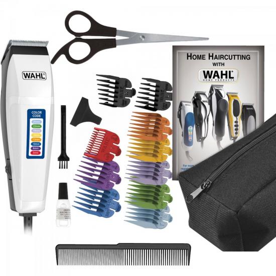 Máquina de Corte Wahl Color Code 220V por 140,99 à vista no boleto/pix ou parcele em até 5x sem juros. Compre na loja Mundomax!