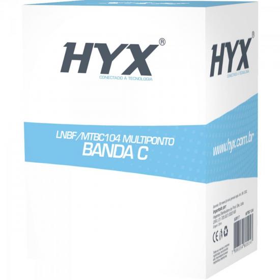LNBF Multiponto Banda C MTBC-104 HYX por 0,00 à vista no boleto/pix ou parcele em até 1x sem juros. Compre na loja Mundomax!