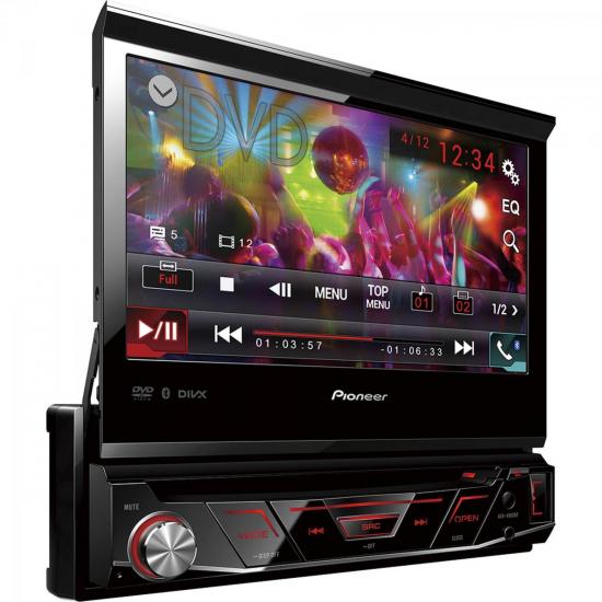 Auto Rádio CD/DVD/USB/AM/FM/Bluetooth AVH-4880DVD Preto PIONEER por 0,00 à vista no boleto/pix ou parcele em até 1x sem juros. Compre na loja Mundomax!