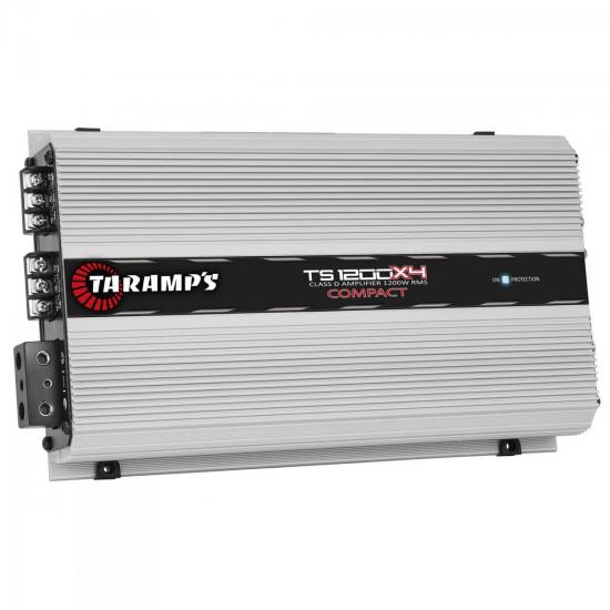 Módulo 1200W 2 Ohms TS-1200X4 COMPACT TARAMPS por 0,00 à vista no boleto/pix ou parcele em até 1x sem juros. Compre na loja Mundomax!