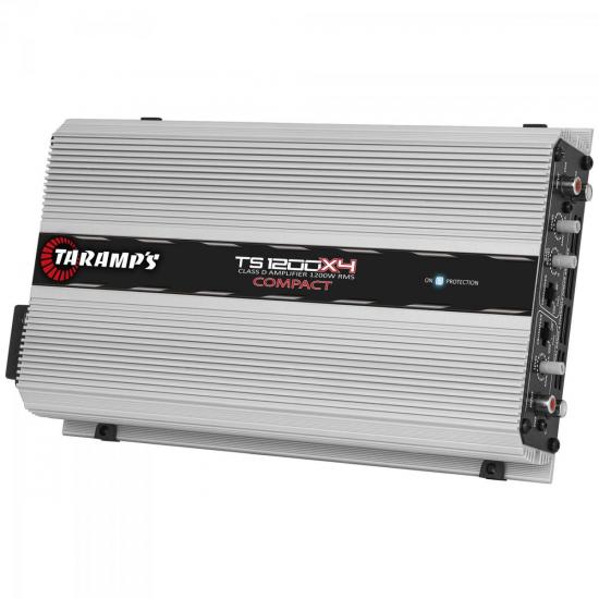 Módulo 1200W 2 Ohms TS-1200X4 COMPACT TARAMPS por 0,00 à vista no boleto/pix ou parcele em até 1x sem juros. Compre na loja Mundomax!