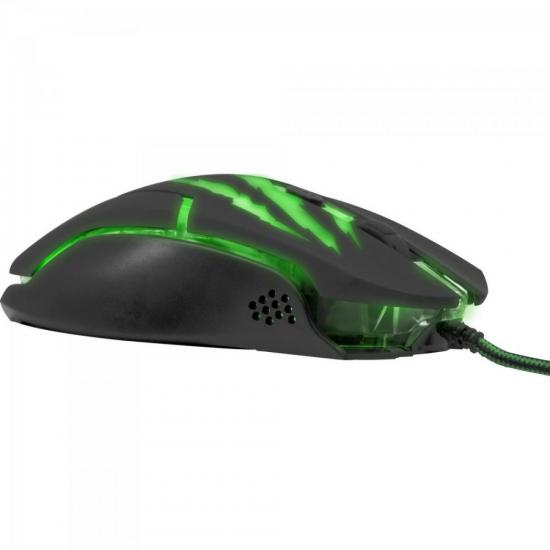 Mouse Gamer Fortrek Raptor OM801 3200 Dpi Preto/Verde por 42,99 à vista no boleto/pix ou parcele em até 1x sem juros. Compre na loja Mundomax!