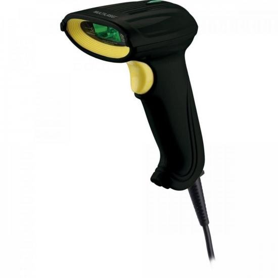 Leitor de Código de Barras com Fio GA142 LASER Preto MULTILASER por 0,00 à vista no boleto/pix ou parcele em até 1x sem juros. Compre na loja Mundomax!