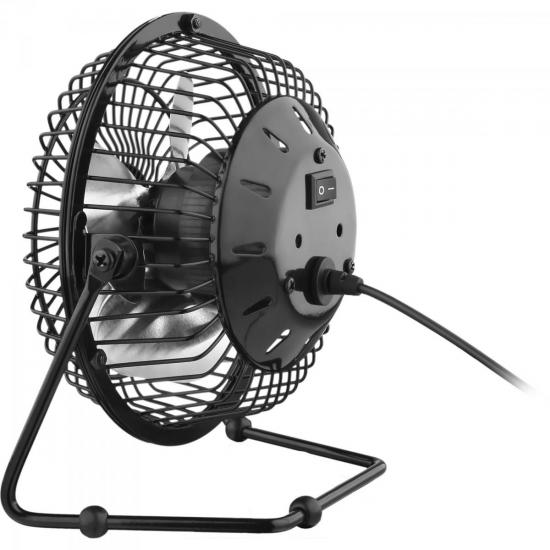 Mini Ventilador de Mesa USB AC167 Preto MULTILASER por 0,00 à vista no boleto/pix ou parcele em até 1x sem juros. Compre na loja Mundomax!