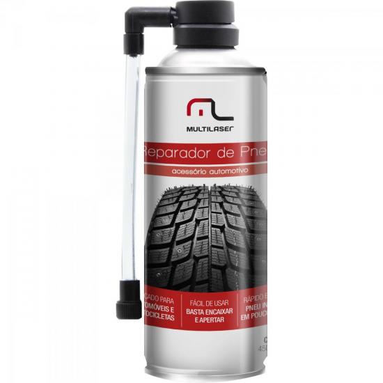 Spray Reparador Para Pneus AU400 MULTILASER por 0,00 à vista no boleto/pix ou parcele em até 1x sem juros. Compre na loja Mundomax!