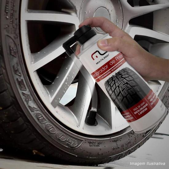 Spray Reparador Para Pneus AU400 MULTILASER por 0,00 à vista no boleto/pix ou parcele em até 1x sem juros. Compre na loja Mundomax!