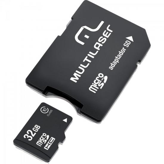 Cartão de Memória 32GB Micro SDHC com Adaptador MC111 CLASSE 10 por 0,00 à vista no boleto/pix ou parcele em até 1x sem juros. Compre na loja Mundomax!