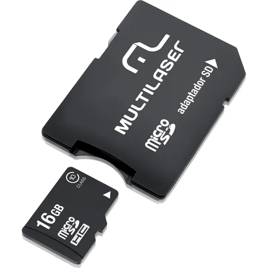 Cartão de Memória 16GB Micro SDHC com Adaptador MC110 CLASSE 10 (60901)
