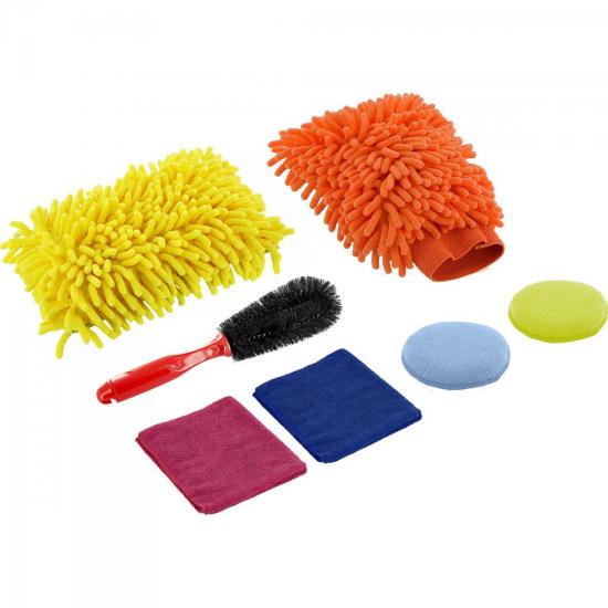 Kit Limpeza Automotiva AU324 MULTILASER por 0,00 à vista no boleto/pix ou parcele em até 1x sem juros. Compre na loja Mundomax!