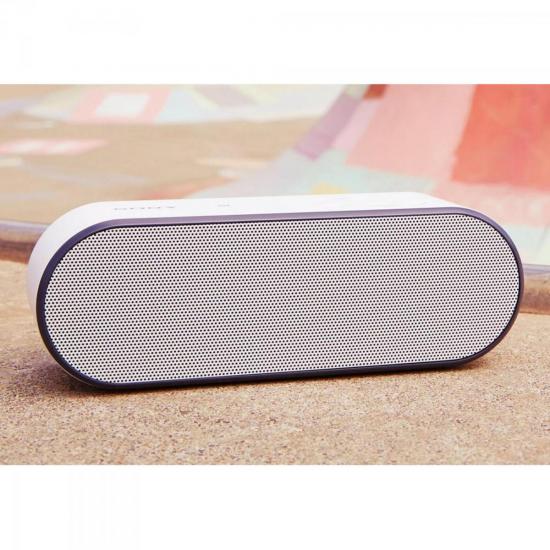 Caixa Multimídia 20W Bluetooth/Microfone SRS-X2 Branca SONY por 0,00 à vista no boleto/pix ou parcele em até 1x sem juros. Compre na loja Mundomax!