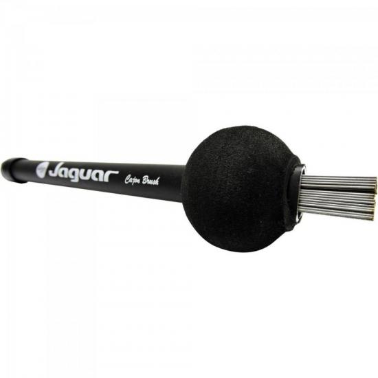 Vassourinha de Aço Para Cajon BRUSH Preta JAGUAR por 0,00 à vista no boleto/pix ou parcele em até 1x sem juros. Compre na loja Mundomax!