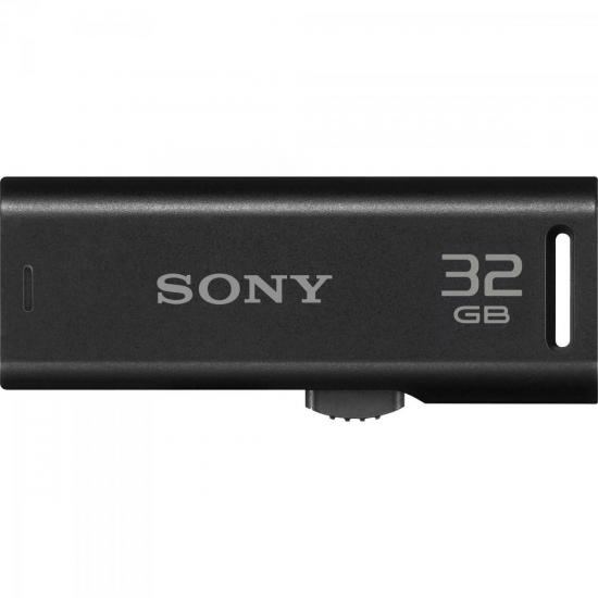 Pen Drive 32GB Flash USB USM32GR/BM Preto SONY por 0,00 à vista no boleto/pix ou parcele em até 1x sem juros. Compre na loja Mundomax!