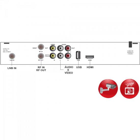 Receptor Anadigi e HD Satélite e Conversor Integrado BS9500 PT BEDINSAT por 241,90 à vista no boleto/pix ou parcele em até 9x sem juros. Compre na loja Mundomax!