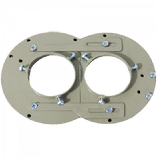 Suporte LNBF Carona Duplo C2 B4 Cinza BEDINSAT por 29,90 à vista no boleto/pix ou parcele em até 1x sem juros. Compre na loja Mundomax!